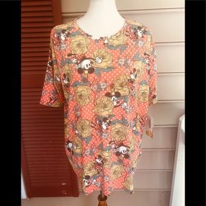 LuLaRoe Disney Vntg. Minnie Irma Top XS FREE SHIP